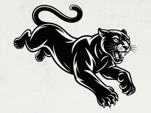 Black Panther SVG: Wild Cat Decor
