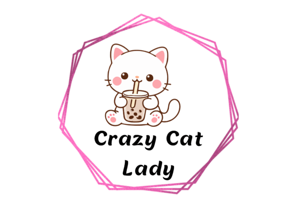 Crazy Cat Lady SVG Cute Cat Design