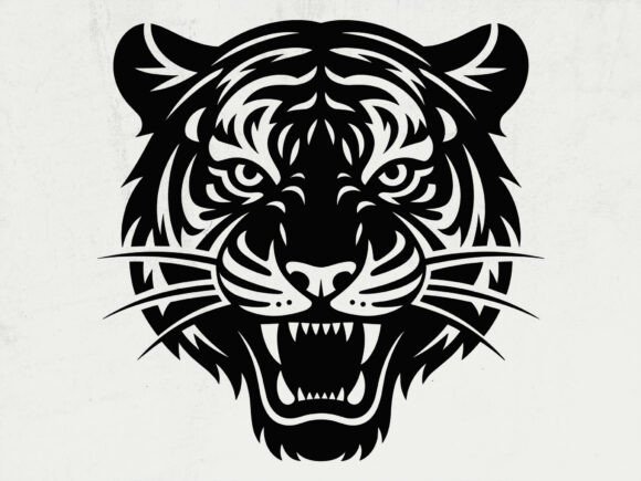 Tiger SVG: Wild Cat Decor & Panther Design